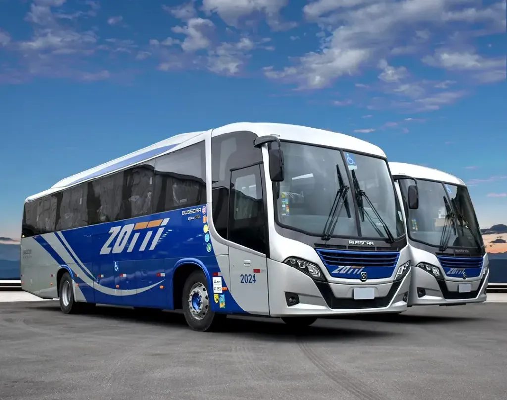 O El Buss 320L é um dos preferidos da marca para fretamento