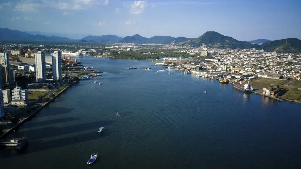 O leilão do túnel Santos-Guarujá está previsto para ocorrer no dia 1º de agosto. (Foto: Governo de SP)