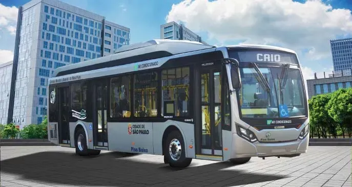 Modelo urbano Millennium da Caio é utilizado nos projetos de mobilidade elétrica (Divulgação)
