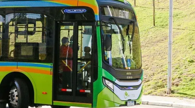 Brasil já possui 1.471 ônibus elétricos (Arquivo)