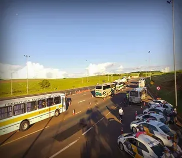 A partir de março, houve uma redução significativa devido ao isolamento social (Foto: Artesp)