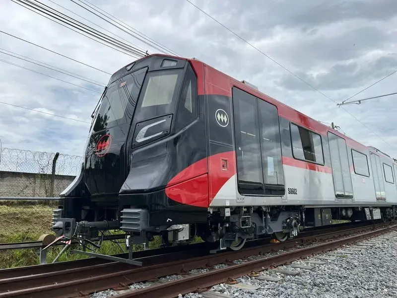 Trem Metropolis AS-22-UTO (Divulgação)
