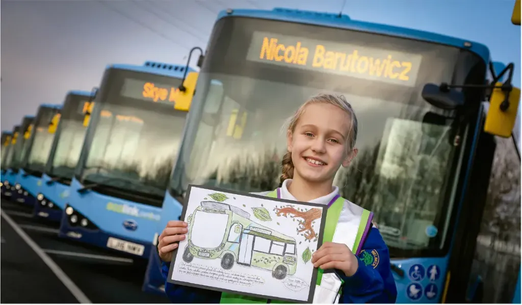 Mais de 13 ônibus 100% elétricos BYD de 12 metros de comprimento são adicionados à frota de Nottingham
