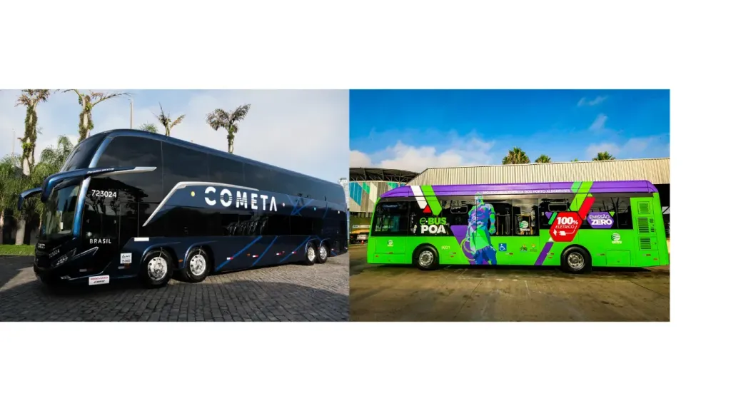 Viação Cometa e E-Bus POA da ATP venceram nas categorias rodoviário e metropolitano de passageiros em 2024 (Arquivo)