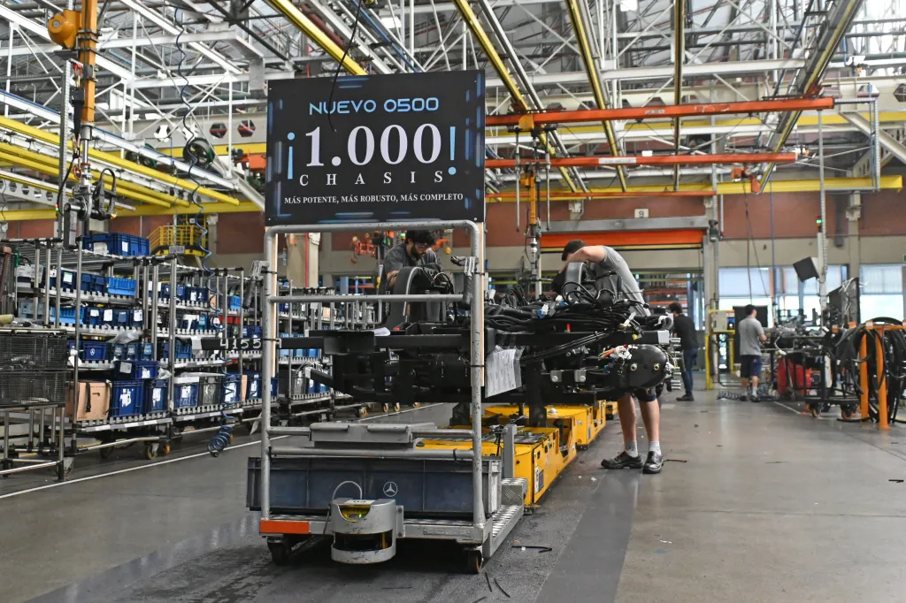 Empresa 1.000 chega a mil unidades exportadas O500 (Divulgação)