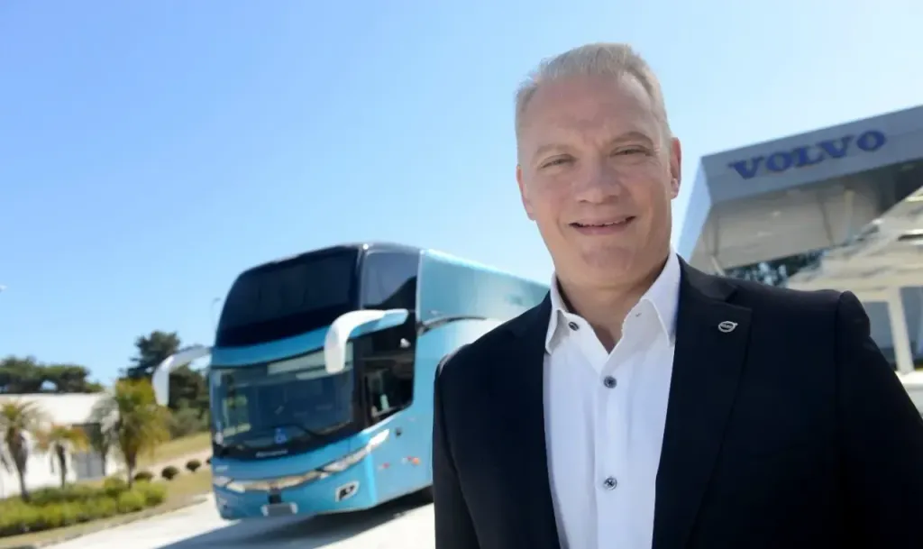 Fabiano Todeschini, presidente da Volvo Buses América Latina