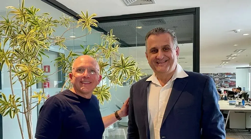 Aldo Leone Filho e Claiton Armelin, da Agaxtur