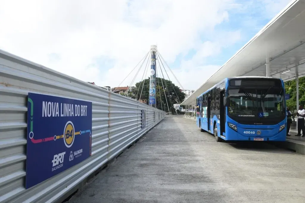 Trecho 2 do BRT Salvador (Foto: Betto Jr. – Secom/PMS)