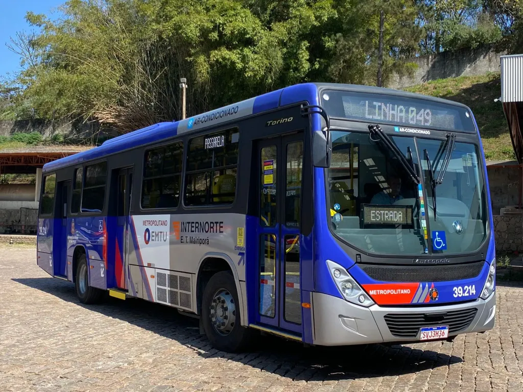Os ônibus têm chassis Volkswagen e carrocerias Marcopolo Torino (Divulgação)