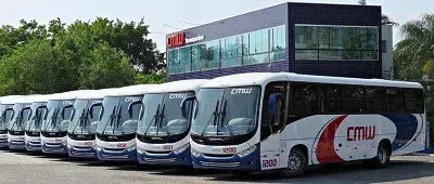 A CMW conta com uma frota de 150 veículos (Divulgação)
