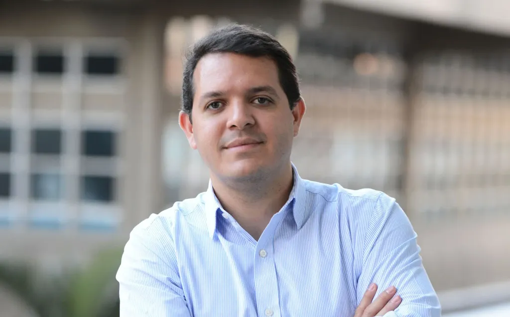 Marcello Schneider, diretor institucional e head da unidade de ônibus da BYD Brasil(Foto: Carlos Bassan)
