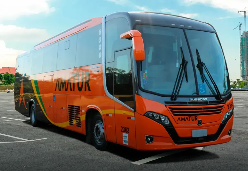 El Buss 340 entregue à Amatur (Divulgação)
