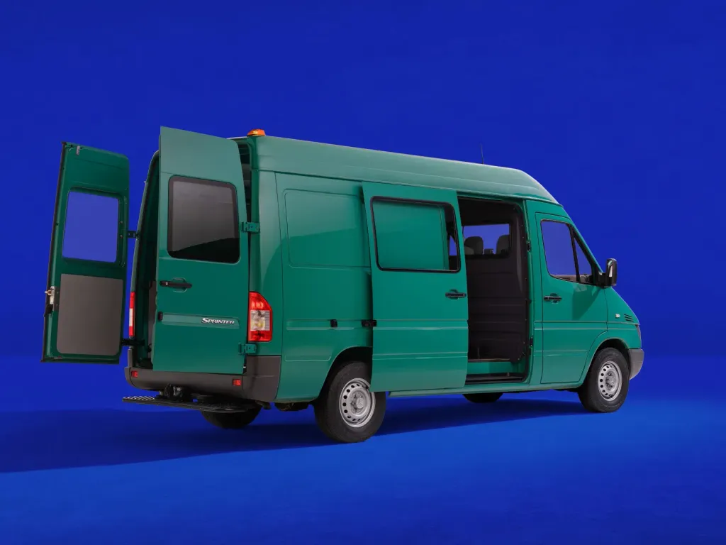 A primeira geração da Sprinter foi lançada em 1995 (Divulgação)
