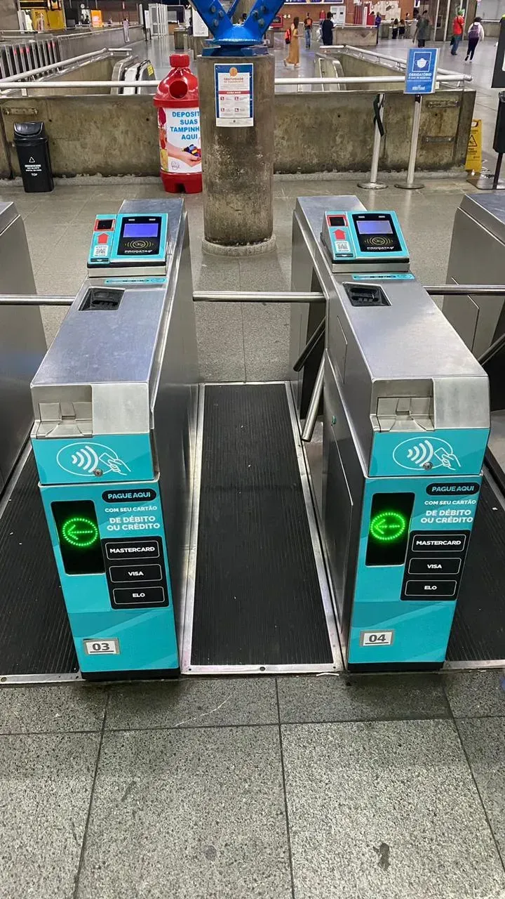 Mais estações irão receber as catracas de NFC (Divulgação)