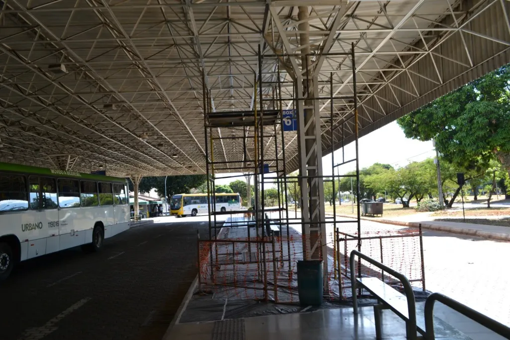 Rodoviária do Cruzeiro recebeu investimento de R$ 536,1 mil (Divulgação Semob-DF)
