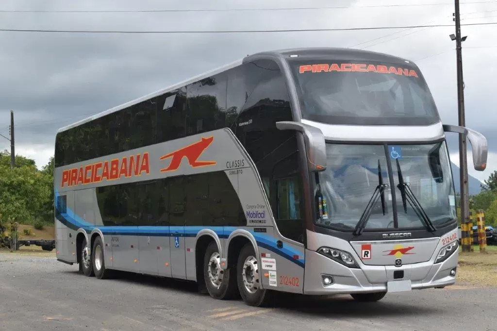 A Viação Piracicaba recebeu quatro Vissta Buss DD (Divulgação)