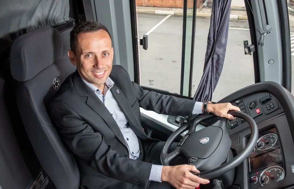 Fábio D’Angelo, diretor comercial do Scania Banco (Divulgação)