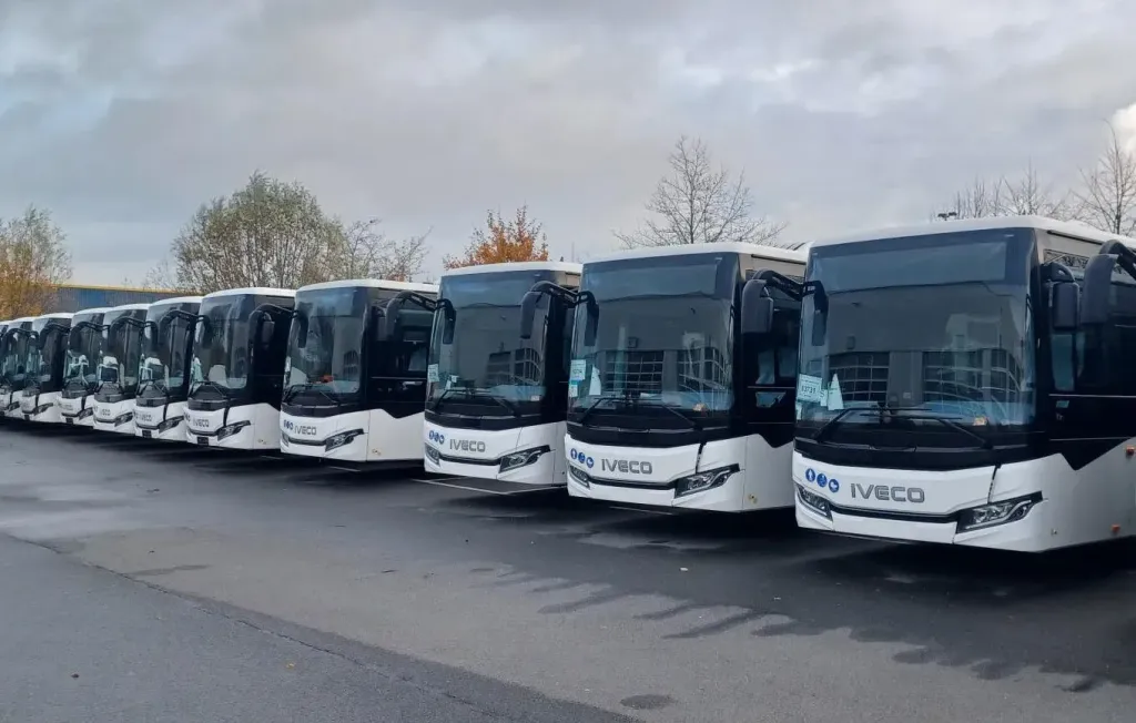 Esta é a maior venda de ônibus elétricos já celebrada pela Iveco Bus na Alemanha (Divulgação)