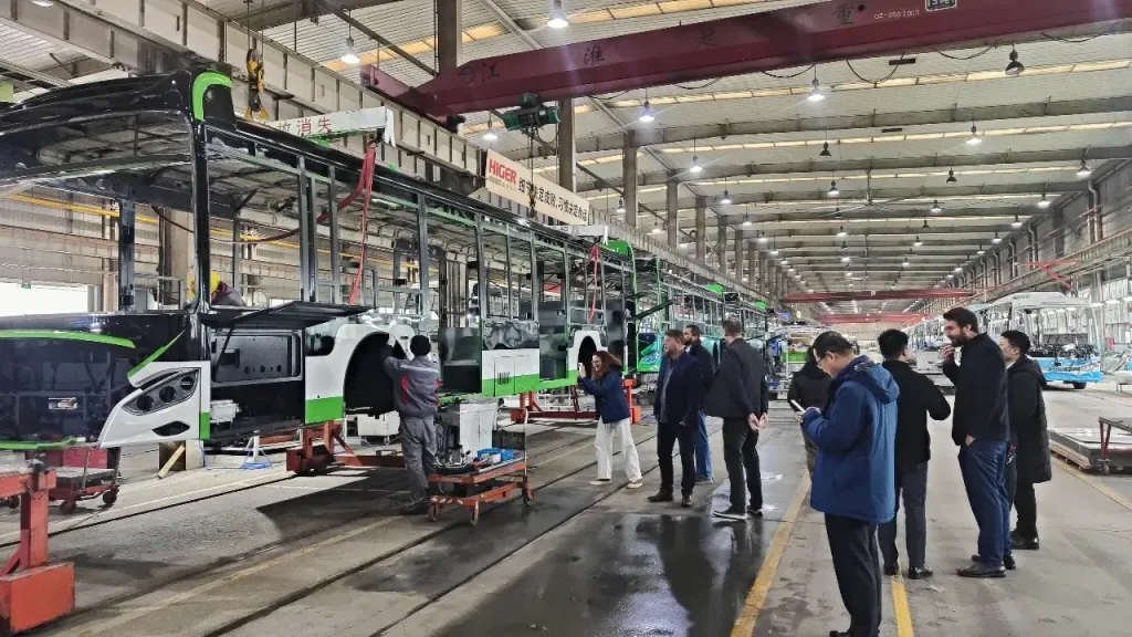 A planta da Higer fica na província de Suzhou, China (Divulgação)