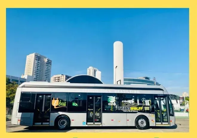Eletra exibe na feira ônibus de 12,5m e de 15m (Divulgação)