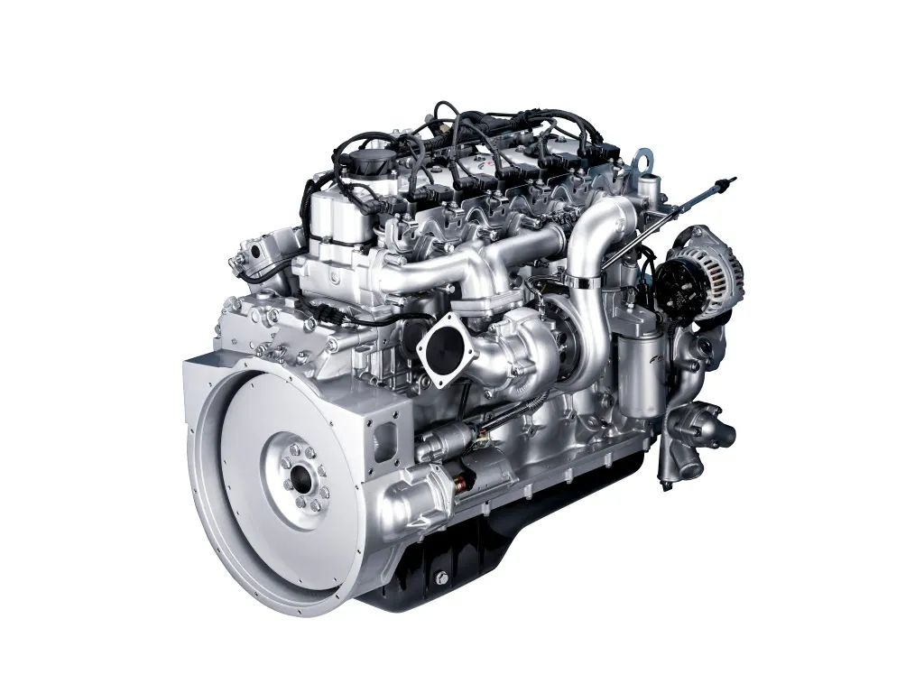 Motor N60 CNG, movido a gás e biometano, desenvolvido para ônibus pela FPT Industrial (Divulgação)