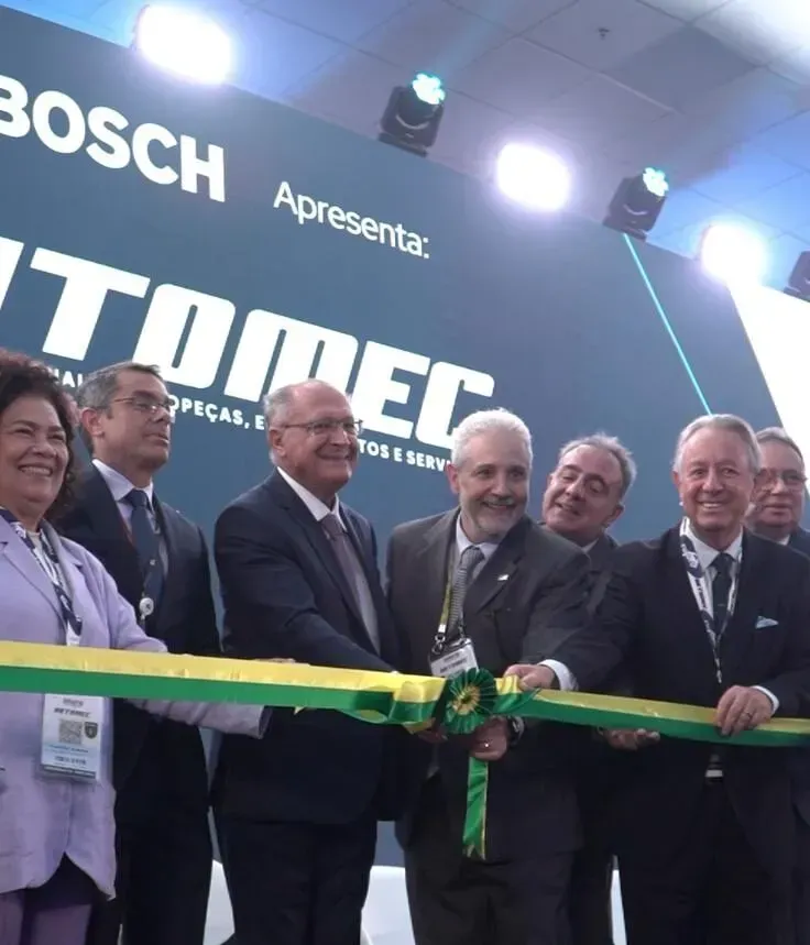 Geraldo Alckmin participa da abertura da Automec 2025 (Foto: OTM Editora)