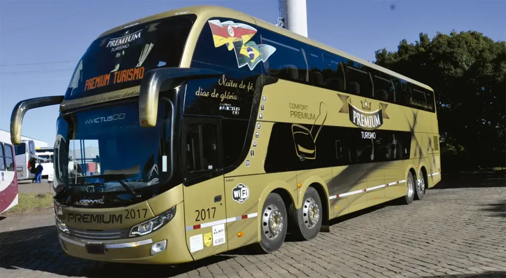 Os novos modelos Campione Invictus HD e Campione Invictus DD de 15 metros têm gerado bons retornos nos segmentos rodoviário e de turismo