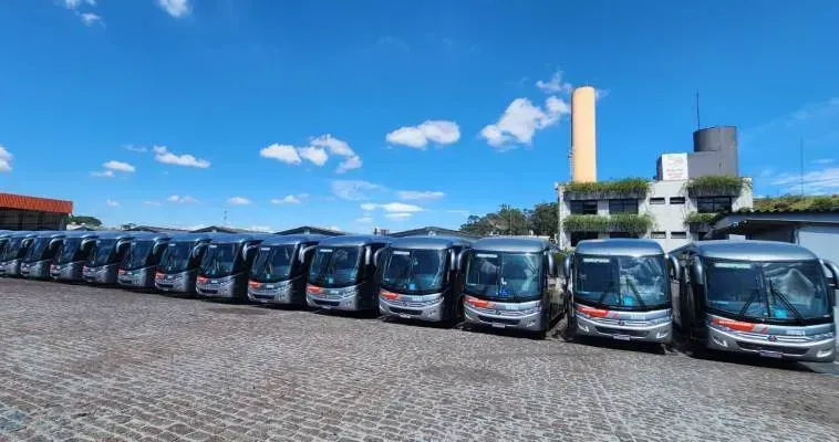 Ônibus entregues à Viação Urubupungá (Divulgação)