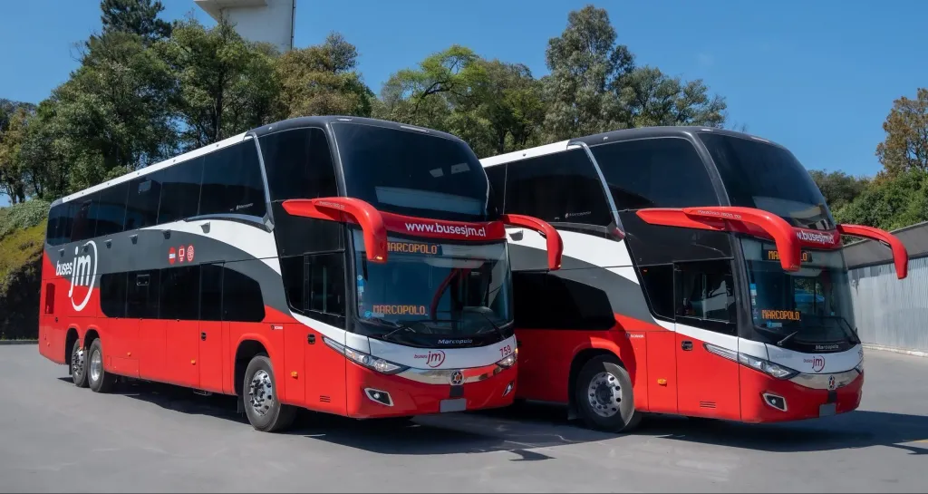 Ônibus rodoviários Paradiso New G7 1800 DD (Divulgação)