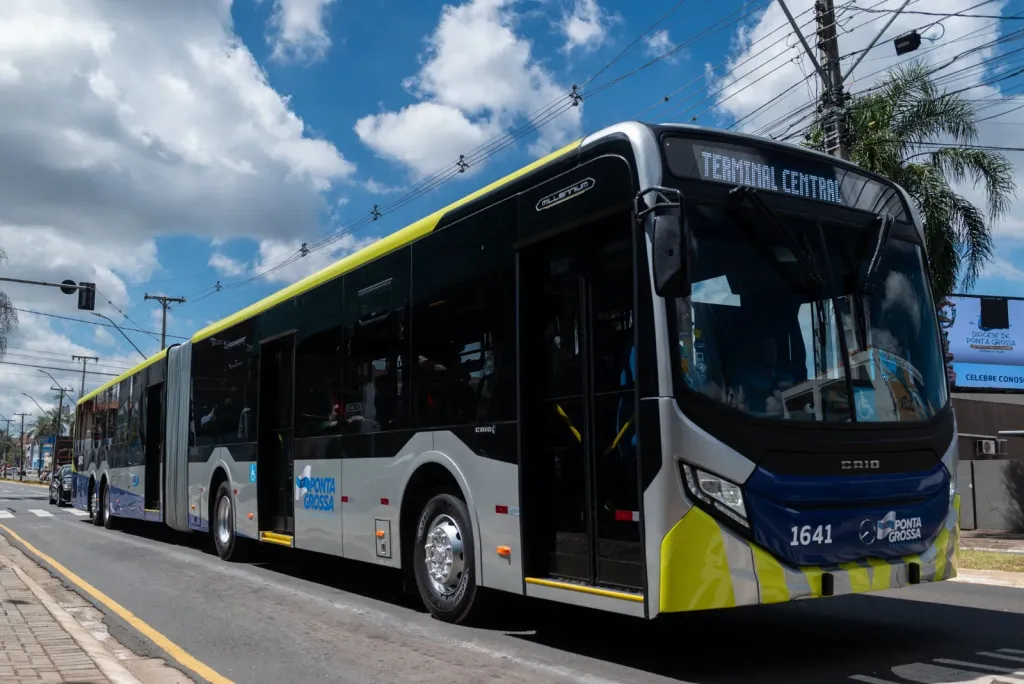 Super articulado com 23 metros (Divulgação PMPG)