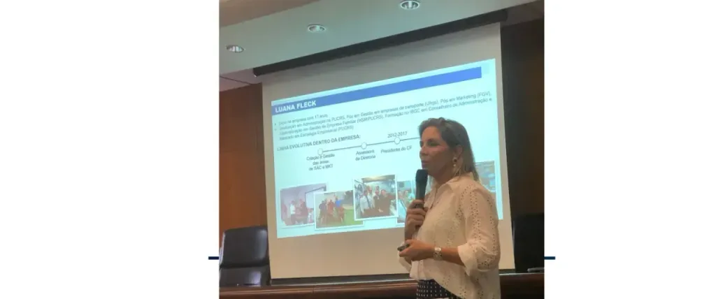 Luana Fleck, diretora administrativa da empresa Ouro e Prata