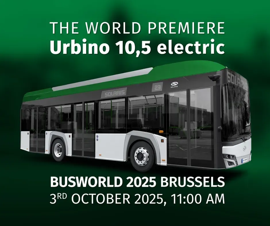 Solaris Urbino 10,5 elétrico (Divulgação)