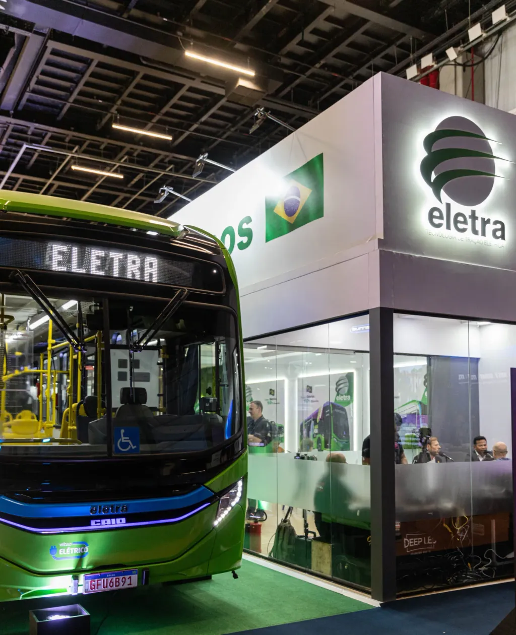 Novidade foi anunciada na Lat.Bus 2024 (Foto: Bárbara Kierme)