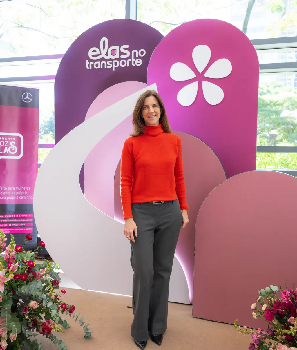 Fernanda Caraballo, vice-presidente de desenvolvimento de negócios da Mastercard (Divulgação: Elas no Transporte)