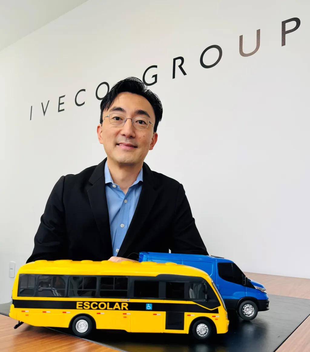 Maurício Yamamoto, head da unidade de negócios de ônibus da Iveco Bus na América Latina (Divulgação)