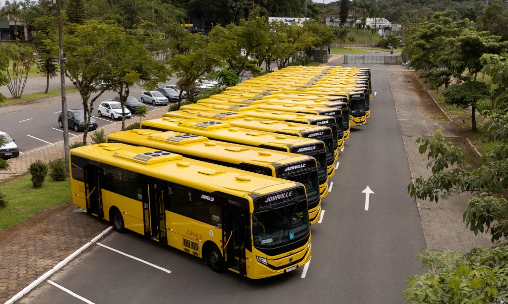 Nova frota de Joinville (Divulgação)
