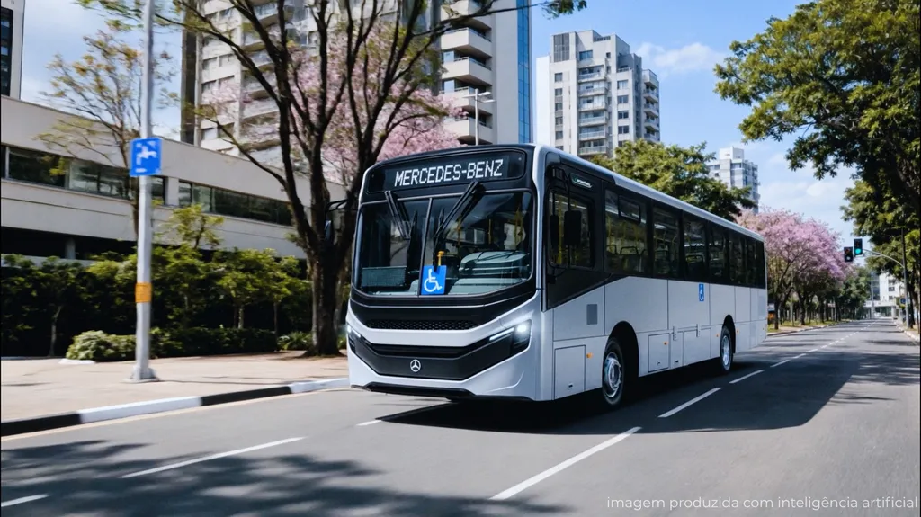 Imagem gerada por IA (Divulgação Mercedes-Benz)