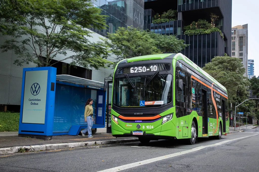 Modelo elétrico e-Volksbus (Divulgação VWCO)