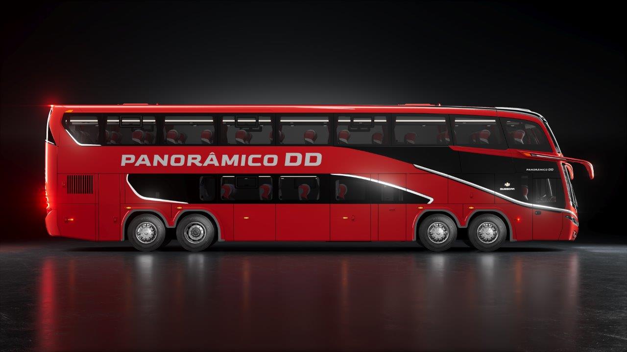 Busscar Anuncia Lançamento Do Panorâmico DD Da Família NB1 – Technibus