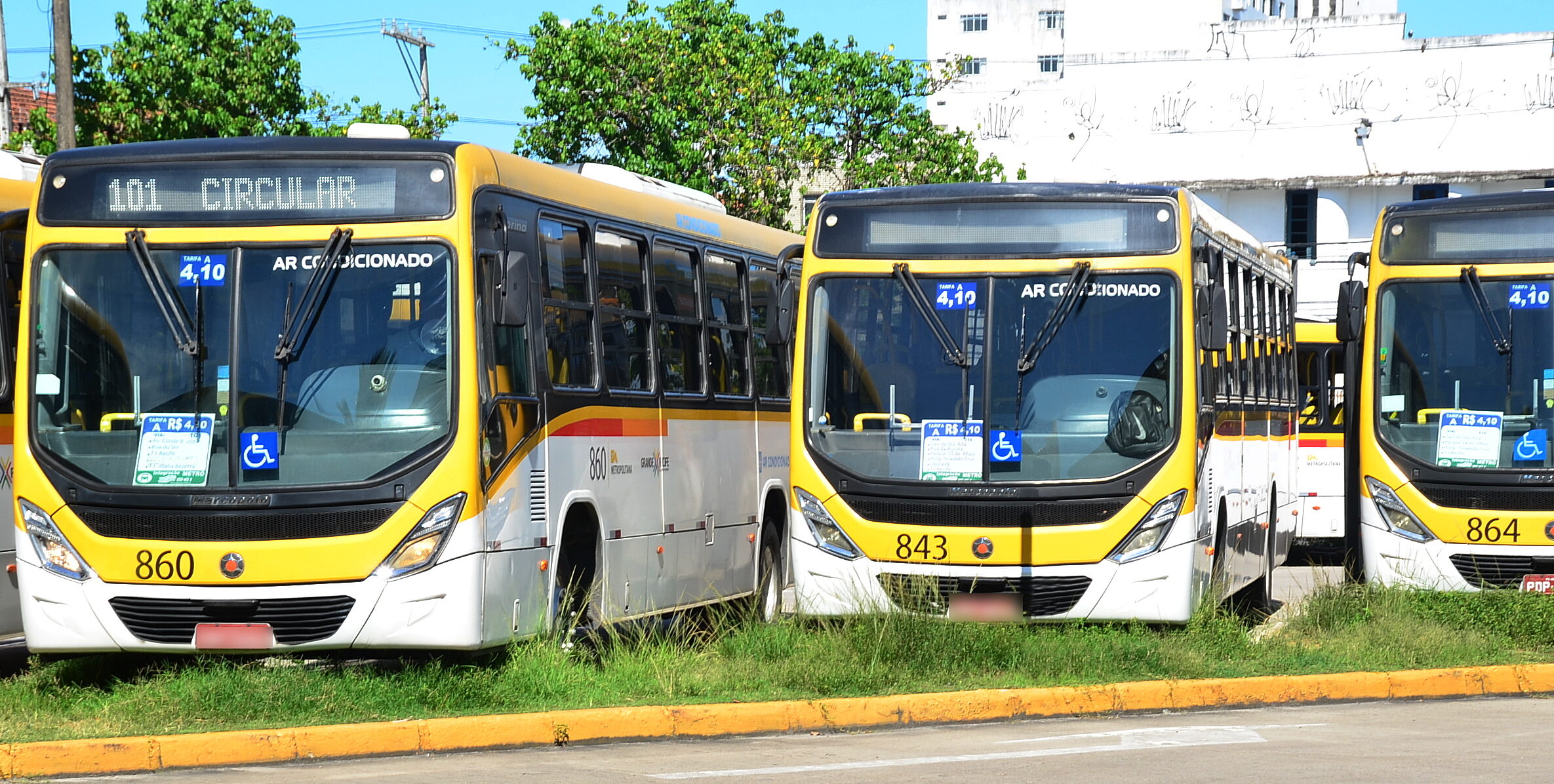 Grande Recife aumenta em 15% a frota de ônibus aos domingos devido á paralisação do metrô