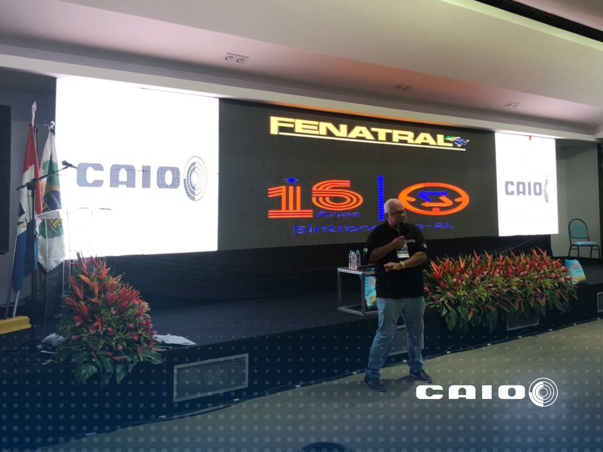 Caio patrocina e participa da 25ª edição do encontro da Fenatral