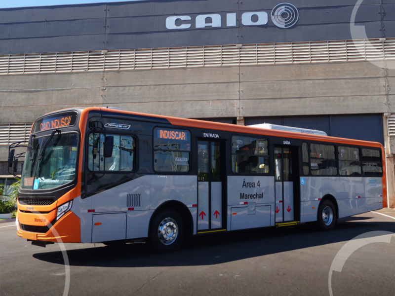 NOVOS ÔNIBUS CAIO INTEGRAM A FROTA DA CAPITAL FEDERAL, AQUISIÇÃO DA AUTO VIAÇÃO MARECHAL